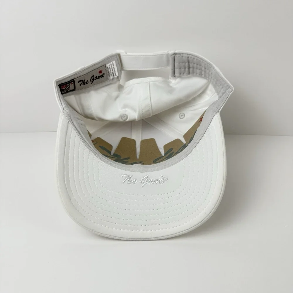 Auburn University Tigers Hat White Strap Back Dad UA Sports NCAA Adjustable Cap